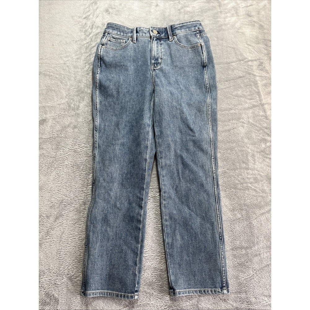 White House Black Market Womens Jeans 29x34  Blue‎ High Rise, Curvy 0S